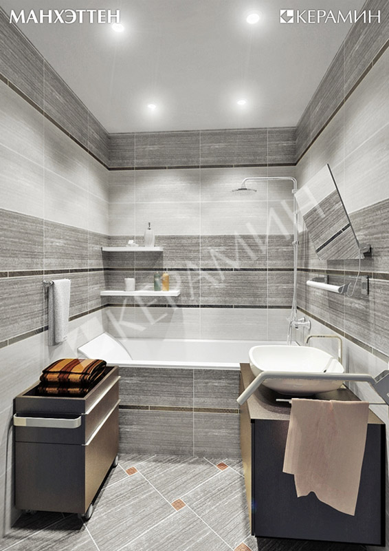 Дизайн ванной комнаты с фото: Дизайнерские проекты Керамин - natali-fashion.ru - Екатеринбург
